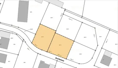2026 01 14 Lageplan freie Grundstuecke Dorfwiese
