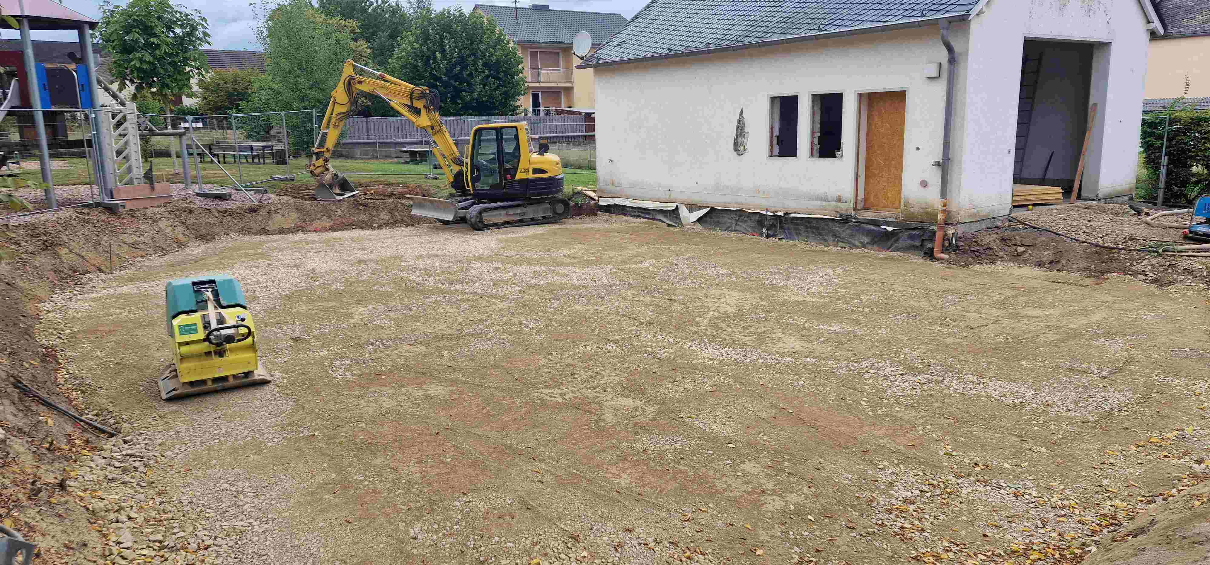 2025 08 29 FW Geraetehaus Baufortschritt1
